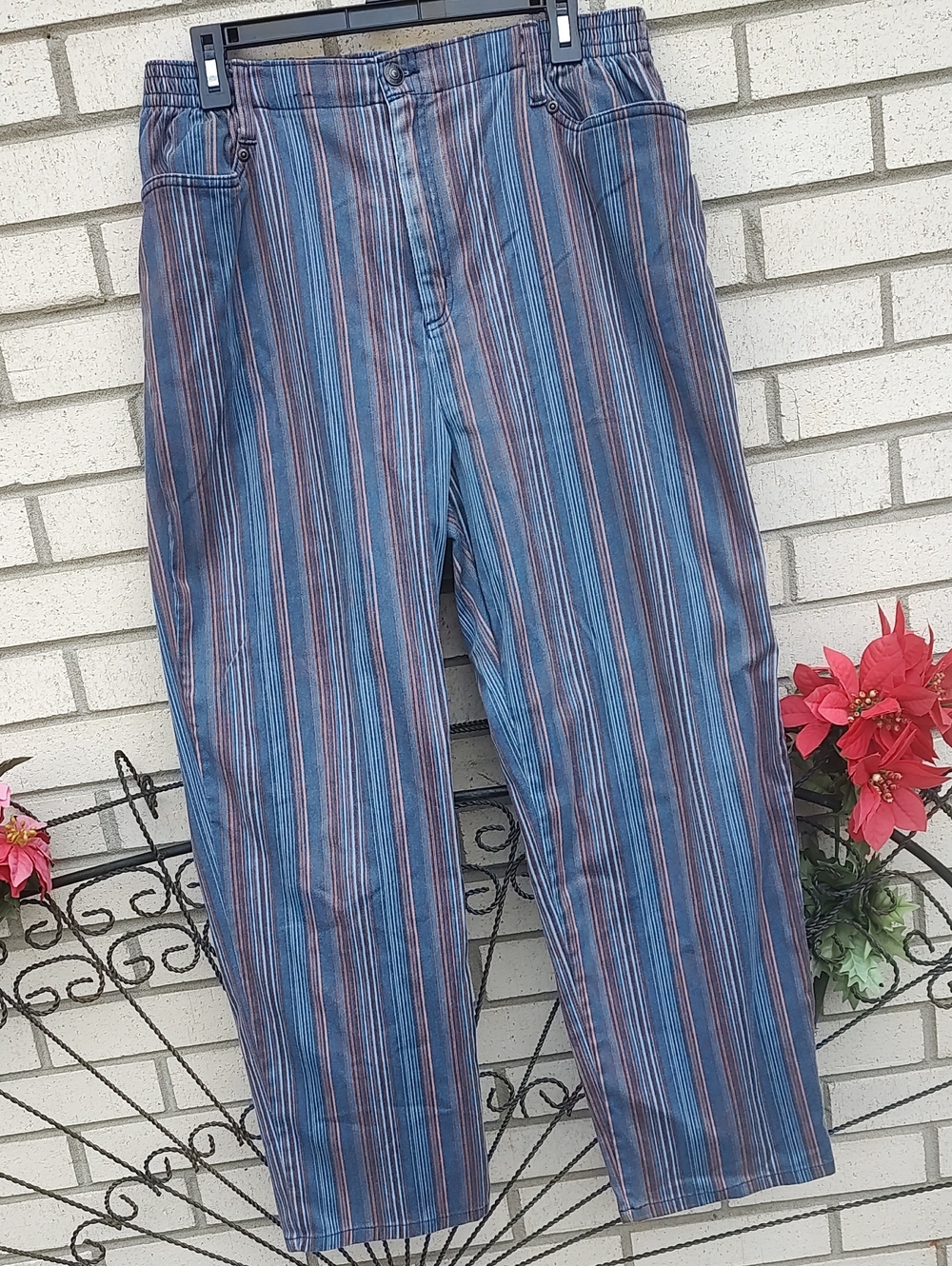Striped Dress Pants - Picture 1 of 5